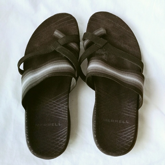 merrell ladies toe post sandals